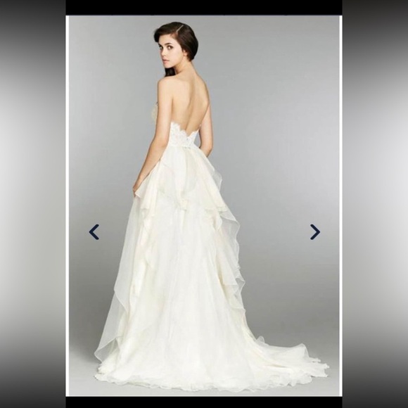 Hayley Paige KIRA Couture Wedding Gown size 10 - Picture 4 of 11